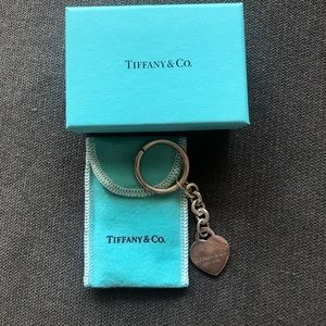 Tiffany & Co. Heart Tag Key Ring